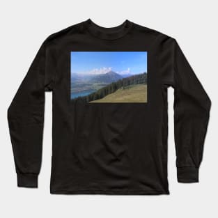 Switzerland - Mountains by See Long Sleeve T-Shirt